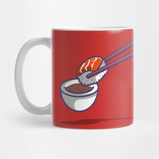 sashimi and sauce Mug